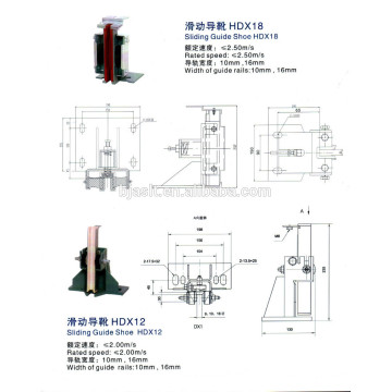 HDX18, sapato deslizante HDX12